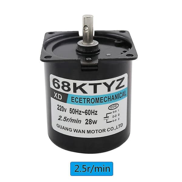68ktyz 28w Lavhastighed Synkron AC 2,5-r/min S Ar S Kit