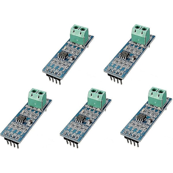 5 kpl 5v Max485 / Rs485 Moduuli Ttl To Rs-485 Mcu Boardmcu Tarvikkeet