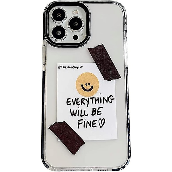 Klar Telefon Cover til iPhone 11 Pro Max Sød Indbygget Bumper Cover Stødsikker Skin til iPhone 11 Pro Max Cases