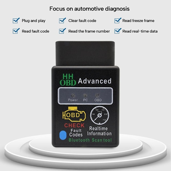 OBD-autonäyttö Automaattinen Ilmaisin Laite Virhekoodinlukija Virhekoodin Diagnostiikka