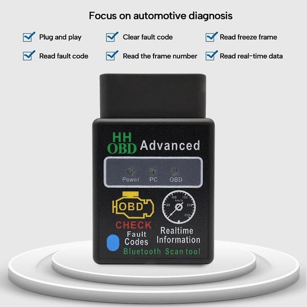 OBD Bilscanner Automatisk Detektor Enheder Kodelæser Fejlkode Diagnostik