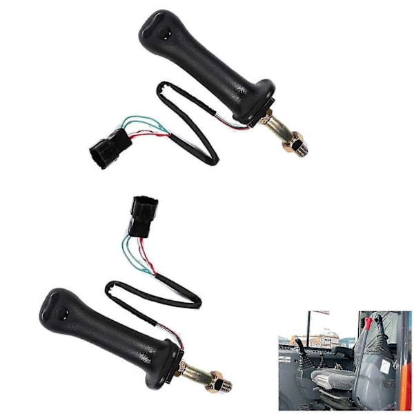 3-painikkeinen kaivinkoneen joystick-kokoonpano vaihdevivun kahva Doosan Dh Dx150 215 225 300 370-9c vasen