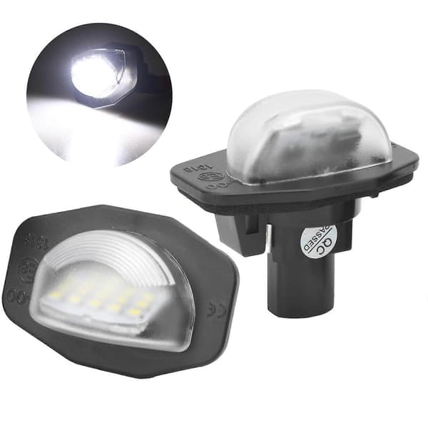 LED Nummerpladelys Energibesparende Hvid 81270?12521 til ALPHARD GGH20 2008?2014