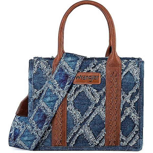 Tote Bag til Kvinder Punge Aztec Håndtasker Western Punge Boho Skuldertaske-71a33