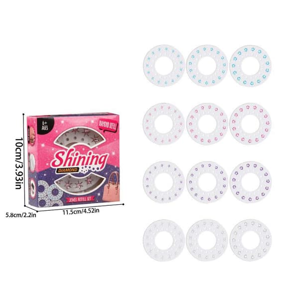 Blinger Diamond Styler Kit Glam Styling Tool Med 180 Stene Til Børn Piger Damer