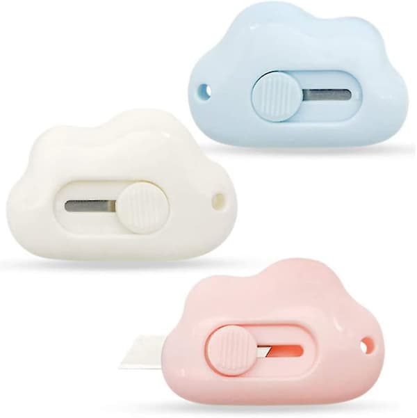 Set med 3 Mini Cloud Art Bärbara Passar för Att Skära Kuvert