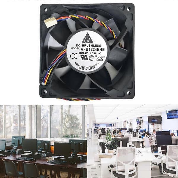 12038 Køleblæser 12cm PC Laptop Computer Køleblæser Varmespreder Blæsere AFB1224EHE