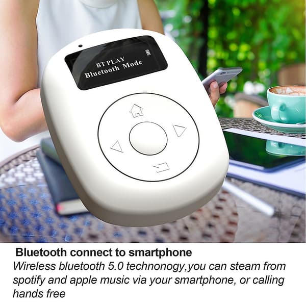 Laddningsbar Lätt Hemradio Bärbar Bluetooth-kompatibel Digitalradio