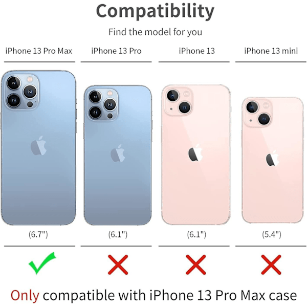 Designet for iPhone 13 Pro Max Etui for Kvinner, luksuriøs Kjærlighet Hjerte Belegg Telefon Etui med Kamera Beskyttelse, myk TPU Bumper med Liten Kjærlighet Mønster, luft