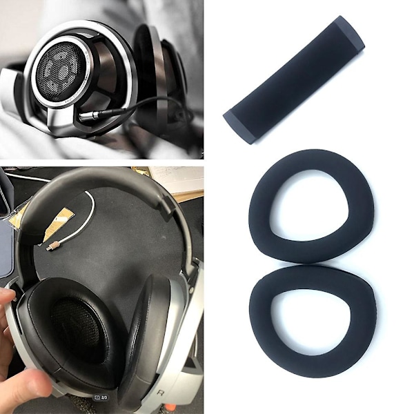 Mukavat Sienen Korvatyynyt Päänauha Sennheiser HD800 HD800S Kuulokkeille