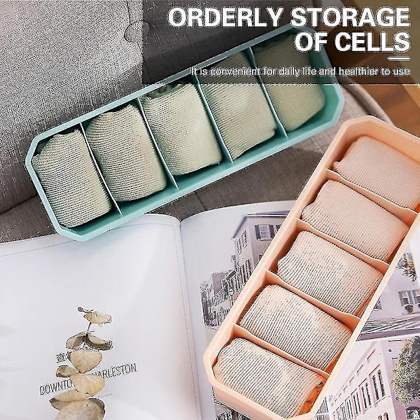 Ited Stora Bin -pinotavat sukat ja alusvaatteet Izer1pcs-