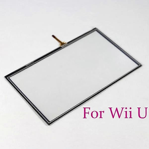 Touchscreen LCD Skærm Udskiftning Passer til WiiU Gamepad Reparation Del Digitizer Touchscreen Spilkonsol Tilbehør