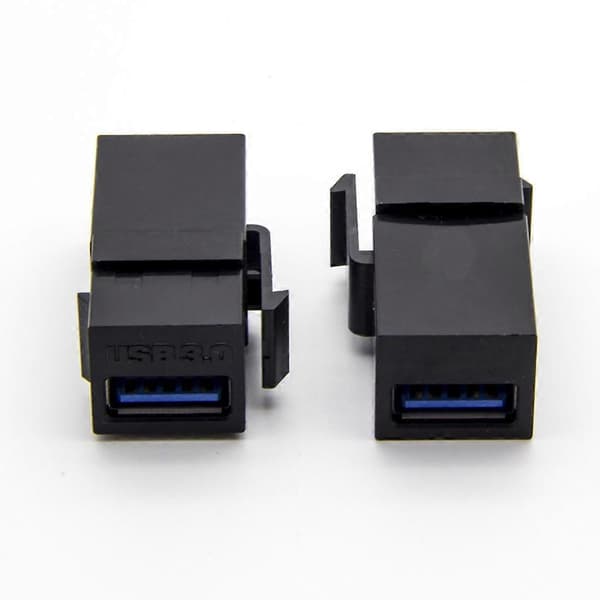 USB 3.0 Keystone Jack Insatser USB-adaptrar Kabelgränssnitt Koppling Hona