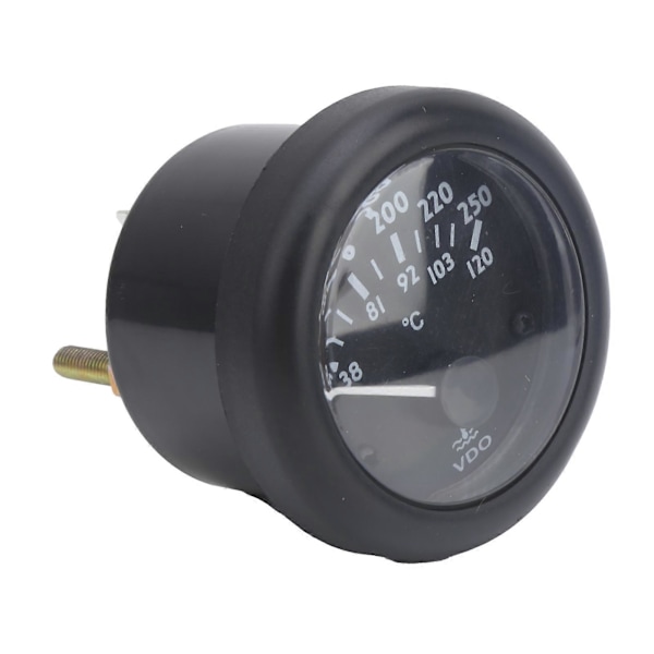 VDO WT (DC24V) Vattentemperaturmätare 52mm Elektromagnetisk Pekaregeneratoruppsättning Motortermometer