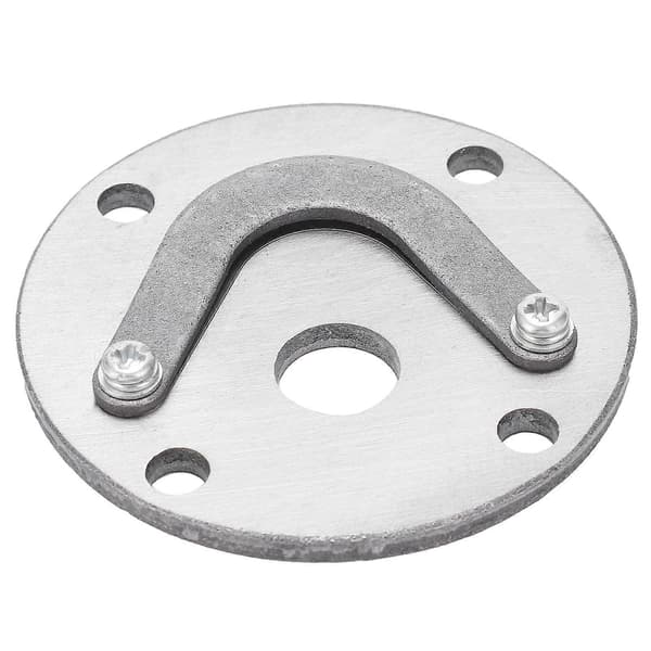 Luftkompressorventilplate Tungeform U Metalldel Tilbehør Erstatningssett 3/8in 45x47mm
