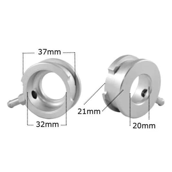 32mm 1,25 tommer Radiator Påfyldningsstuds 0,9 bar Radiatorhætte Universal