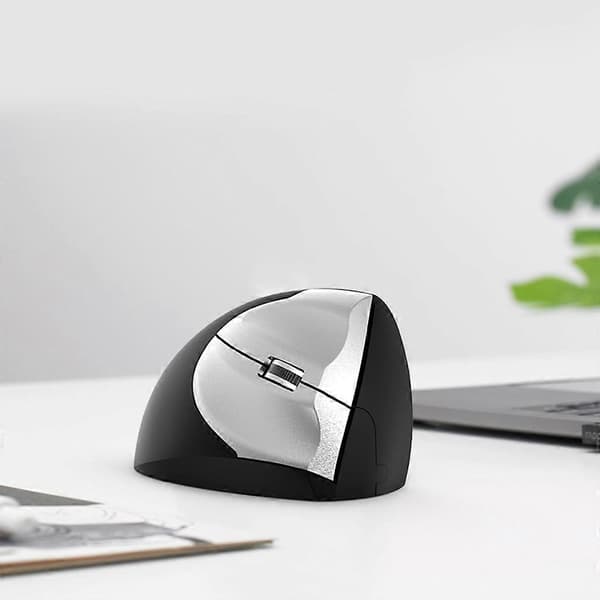 2.4G Trådløs Dataspillmus Ergonomisk Optisk Vertikal Mus