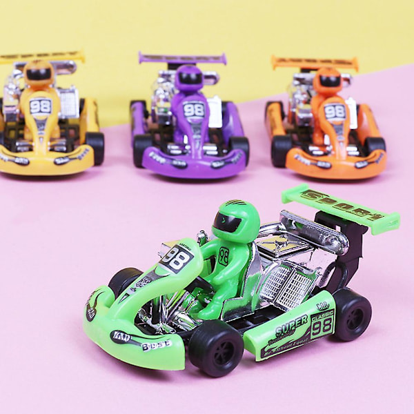 Mini Træk-Tilbage Go-Kart Bil Race Spil Legetøjsmodel Børn Uddannelsesmæssigt Legetøj