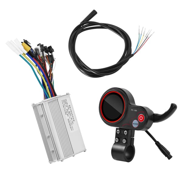 6-bens instrumentcontroller TF-100 KUGOO M4 el-scooter controllertilbehør, universel til Hilop-modeller Combo Pack