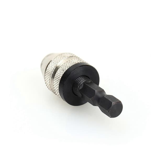 1/4\" 0,3~3,6 mm Hurtig Skift Nøgleløs Borpatron Hex Skaft Adapter Konverter