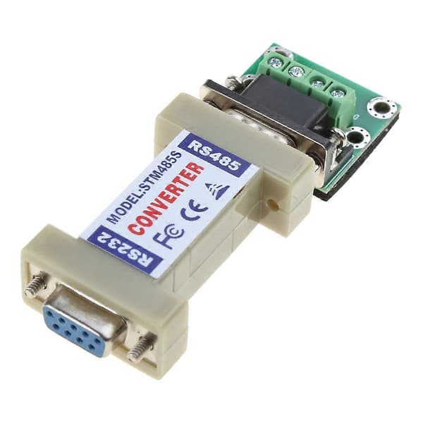 RS232 RS485 Konverter RS-232 til RS-485 Interface Seriel Adapter Ingen Strøm Nødvendig