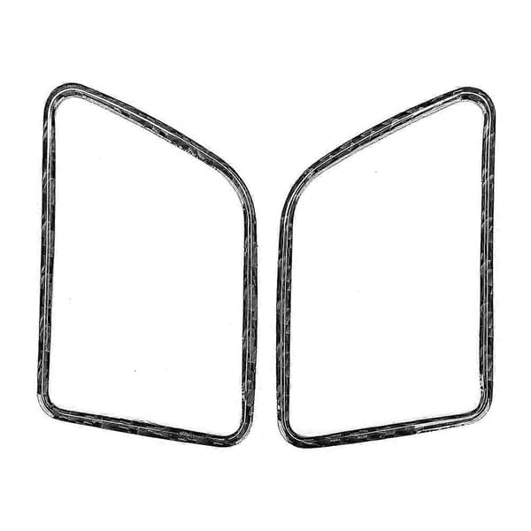 Kolfiber Bil Luftkonditionering Vent Panel Dekoration Passar för Lexus RX300 270 200T 450H 2016-2019