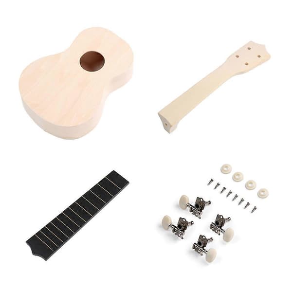21In Ukulele DIY Sæt, Malbart Håndlavet Ukulele Lav Din Egen Hawaii Ukulele