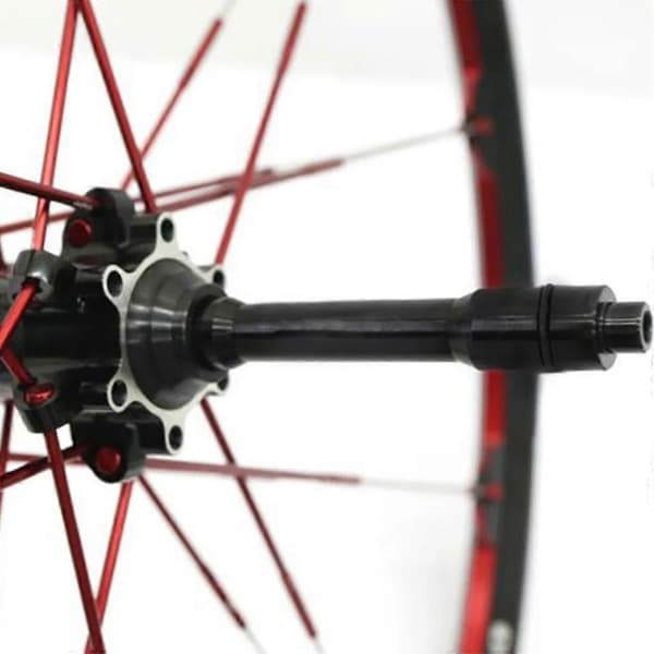 Spettkonverterare i zinklegering för gaffelaxlar, adapter för mountainbikes
