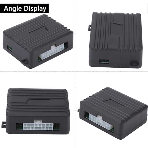 12V Universal Auto Power Window Roll Up Closer Modul för 4-dörrars Bilar