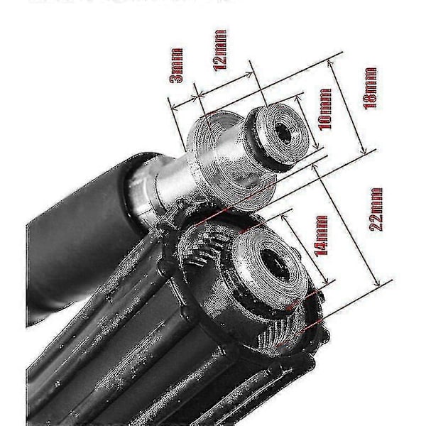 2024 Sopii Karcher K2 K3 K4 K5 6m / 8m / 10m Painepesuriletku Letku 8m