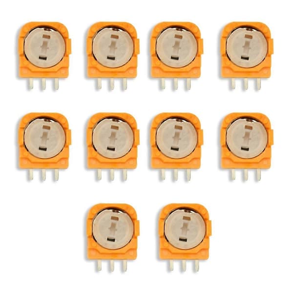 10-pack för PS4 Pro Joystick Potentiometer 3D Analog Sensor Joystick-knapp 3D Analog Joystick Sida Ersättning