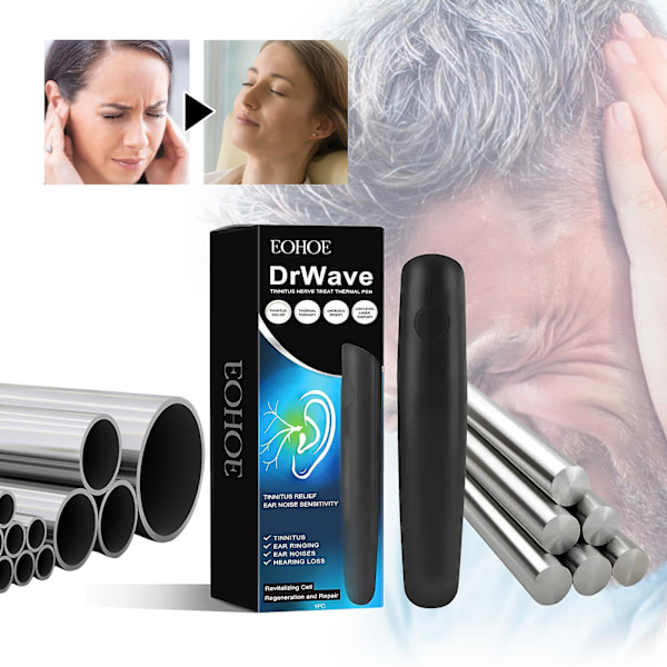 Tinnitus Nerve Treat, Tinnitus Nerve Behandling Termisk Pen, Øre Ringning Relief Tinnitus Relief Enhed