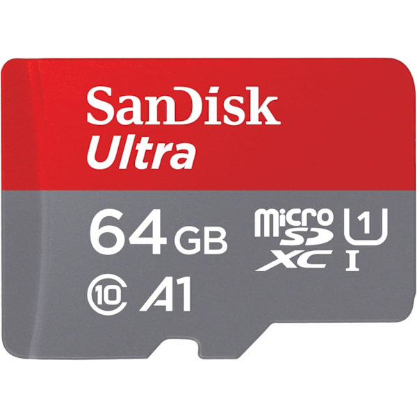 Full HD minnekort for smarttelefoner og nettbrett med A1 app-ytelse - 64 GB 64GB