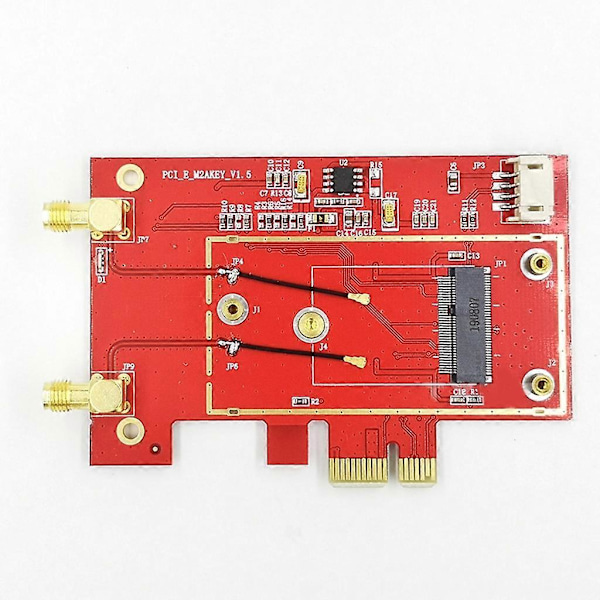 NGFF-M.2 Langaton Wifi-kortti Muunnin PCI-E 1X 4X 8X 16X Työpöydälle Bluetooth-yhteensopiva Muunnin AX200 9260ac 8260ac