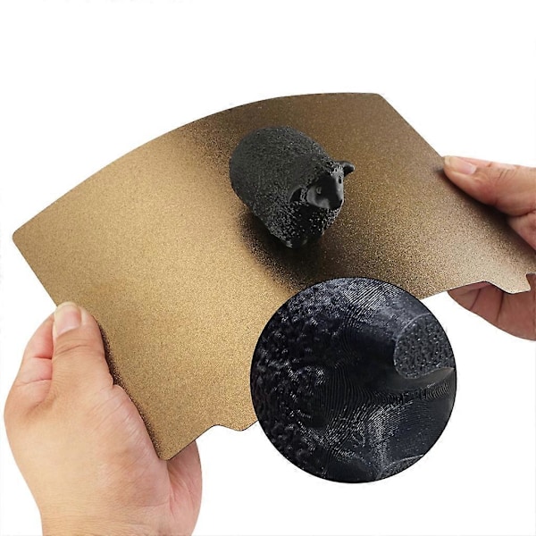 Højtemperaturbestandig PEI Stålplade BPS-PET Plade Magnetisk Base til 3D-printer