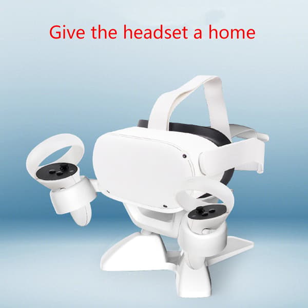 Stabil Headset Holder Controller Stativ til Quest 2 Headset Display Beslag