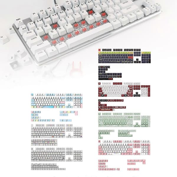 Udskiftnings-Keycaps CherryProfile Keycap Elektroniske Spiltemaer Keycaps