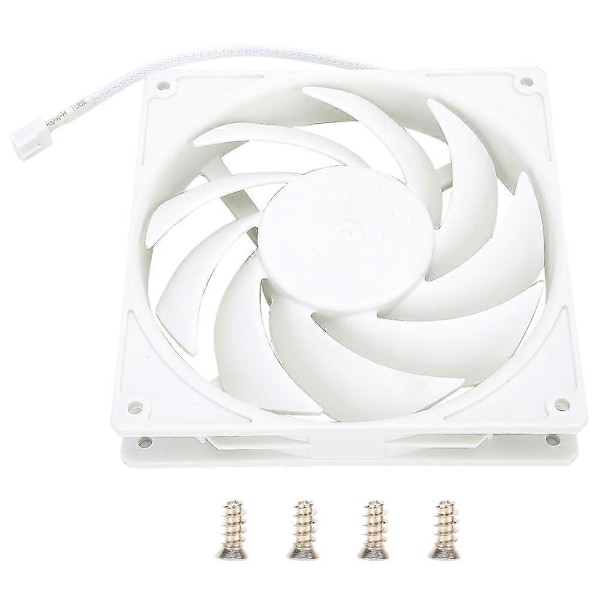 F140 Computer CPU Køleventilator 14cm Lav Støj Desktop Computer Køleventilator Hvid