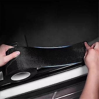 Bil Impact Beskyttelse - Kulfiber Impact Beskyttelse - 10cm x 5m Sort