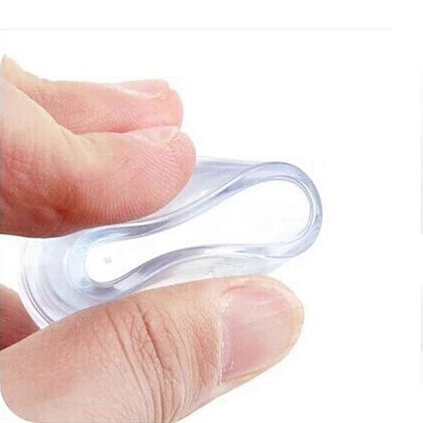 8 st Transparenta Gummifötter för Möbelben, Bord, Stolar, 15 mm