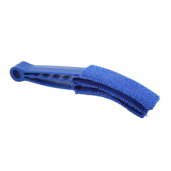 Bil Luftventil Støvsuger Multifunktionel Rengøring Mikrofiber Klud Værktøj til Vindue Blade Persienner Lukker FanBlå