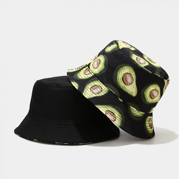 Unisex 100% Bomulls Packbar Bucket Hat Solhatt Enkla Färger för Män Kvinnor