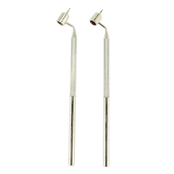Snedig Finlinjemålarpenna Precision Press Up Färg för Stenflisor och Repreparation 0,5+0,7mm
