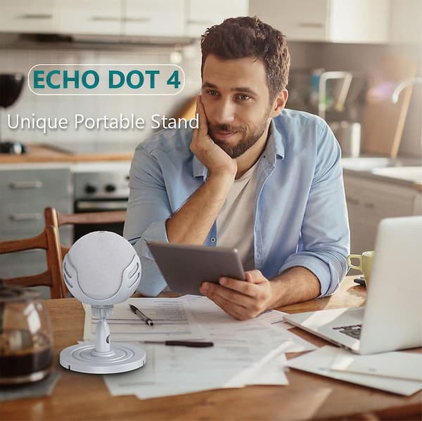Skrivebords Højttaler Stativer til Echo Dot 4. Gen HomePod Mini Højttalerbeslag