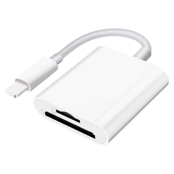 Lightning till SD-kortläsare för iPhone och iPad