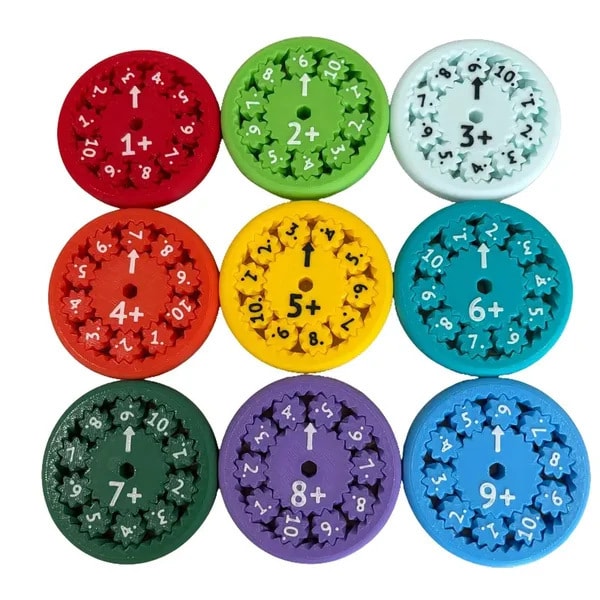 TK populära Matematik Fidget Spinners - matematiska fingertoppsspinnare, pedagogiska leksaker