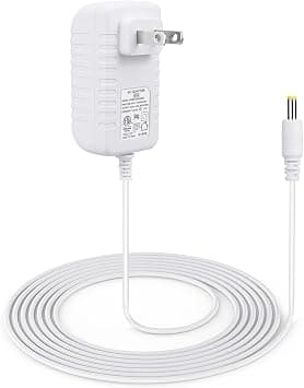 15W strömadapter för Echo Pop, Dot 5:e generationen, Dot 4:e, 3:e generationen, Kids Edition, TV Cube smarta högtalare, 1,5 m
