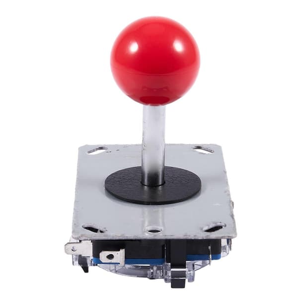 Rød joystick 8-veis kontroller for spill, ny