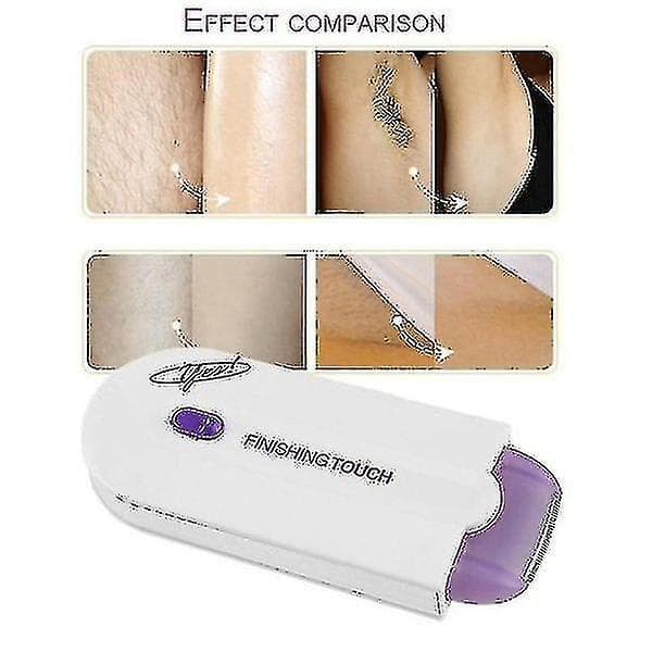Finishing Touch Hårfjerner Smertefri Epilator Med Mikrovibrationer