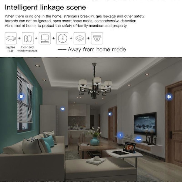Ewelink ZigBee Smart Fönsterdörrsensor / Temperatursensor / Rörelsedetektor